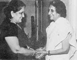 Sirimavo Bandaranaike i Indira Gandhi