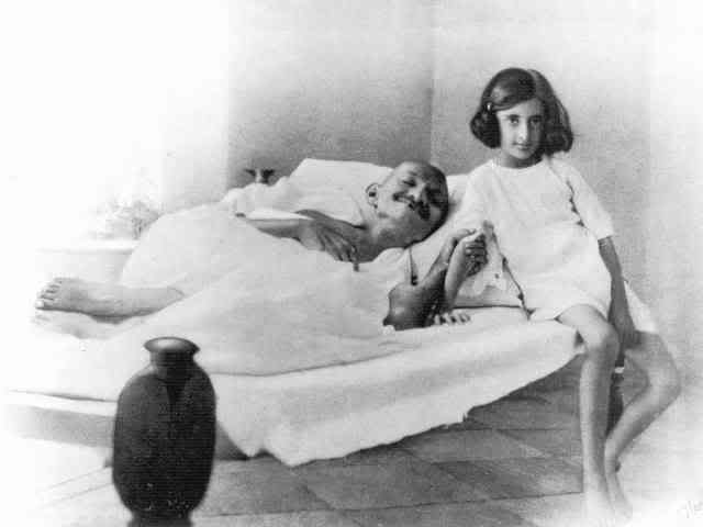 Indira Gandhi i Mahatma Gandhi